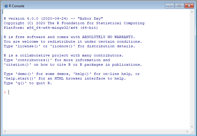 R in Windows