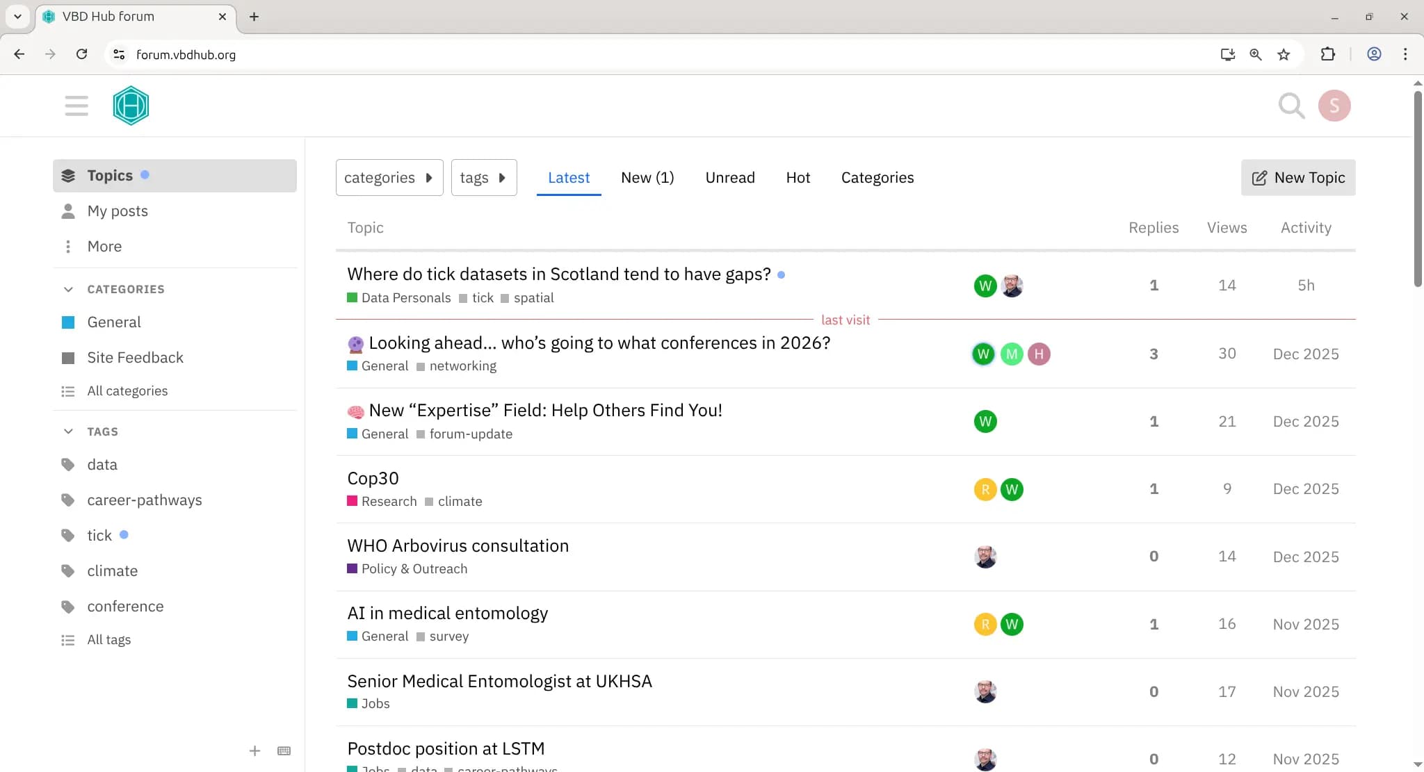 VBD Hub community forum homepage
